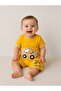 Kids Boy Car Themed Shorts Set - Summer Short Sleeve Cotton 2-Piece Baby Set - 2