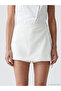 Nevavm Standard Fit Jean Shorts Skirt with a Difference - 5