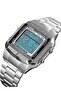 Men's Stainless Steel Analog & Digital Watch 1381 - 35 mm - Silver - 2
