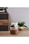 Ivy Decorative Storage 29x29x24 Cm - White