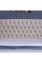 PLUTO HEADBOARD CHANEL BEIGE L-150 : H-125 CM - 3