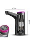 (jc1)Water Bottle Pump USB Charging Portable Electric Water Pump Double Button Portable Water Dispenser Electric Water Dispenser Pump For Universal 2-5 Gallon Bottle, For Indoor & Outdoor Black - 2