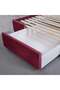 OLYMPIA BASE VELVET PINK 200X200 CM - 3