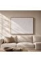 Opaline Hand Painted Canvas Framed Wall Art 60x80cm - White - 2