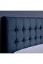 VISTA HEADBOARD CHANEL NAVY BLUE L-140 : H-125 CM - 3