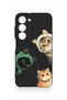Samsung S23 Compatible Cat Team Patterned Silicone Case - 2