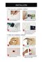FASHION HOME 3PCS Wall Art Bright Style Minimalist Decor Modern Abstract Canvas Prints Poster Picture Framed Paintings Decorations - 7