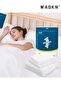 4 Pieces Travel Disposable Bedding Set, SMS Material Double People Disposable Bedding Sheets