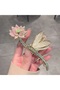 Metal Hair Clip with Lotus Flower and Dragonfly Detail - Elegant Hair Accessory - 6