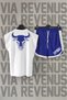 Boğa Printed Zero Sleeve Sports Tshirt and Shorts Sports Training Set