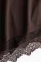 Asymmetric lace-trimmed T-shirt - 6