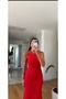 Stone-Embellished Ribbed Dress - 3