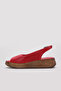 Genuine Leather Women's Wedge Heel Sandals 227Za15319-1 - 2