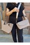 Women's New Season Luxury Design Hand & Shoulder Bag with Shawl Detail, Suitable for Daily Use - 2