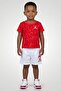Toddlers Boy 2 Pcs Graphic Print T-Shirt And Shorts Set, Multicolor