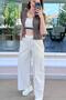Casual Linen Trousers 6Y287 - 2