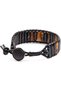 Eye Tiger. Tiger Eye Stone Bracelet for Men, Handmade Leather Beaded Bracelet, Adjustable Jewelry for Casual & Special Occasion - 6