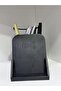Multifunction Pen Holder with Wireless Charging Station, Desktop Organizer & Mobile Phone Stand, Office Desk Storage Box for Pens, Stationery - 2