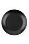 Black Matte Ceramic Fruit Plate 26.5 cm | Premium Stoneware Serving Plate