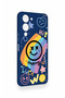 Vivo Y19 5g Compatible Happing Smile Patterned Silicone Case - 3