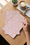 500 Large Size Paper Bags (18X30Cm) with Heart Pattern, Practical, Ready-To-Gift Package, Kraft-White - 2