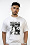 Death Note_21 Design Printed Oversize White T-Shirt