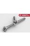 Round Star Head Ysb Bolt M6X30 - 100 Pieces - 2