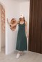 Daily Women's Strappy Slit Detailed Long Dress - 5