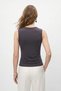 Anthracite Stone Drawstring Blouse 3656 - 3