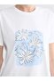 Lcw Everydaywhite Crew Neck Printed Women's T-Shirt - 3