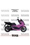 ملصق تزييني لدراجة هوندا PCX 2025، طقم جاهز لتزيين المحرك بلونين، جودة عالية