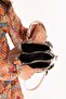 Women's Double Compartment Hand and Shoulder Bag Ald.4910 Beige - 5