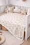 Jakar Woven Muslin Blanket 110*110 Brown