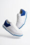 Zrc075 High Quality Thick Sole Lace-Up Men's Sneaker White Sax - 2