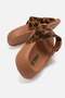 Women's Double Buckle Slippers Taba Leopar - 4