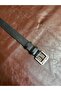 2-Pack Lend Lia Silver Model Buckle Jacket Belt Dress Belt Trouser Belt - 2