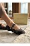 Women's Polka Dot Buckle-Strapped Daily Comfortable Ballerinas - 2
