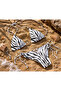 Zebra print bikini set - 4