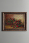 A Basket of Roses - Vintage Patterned Painting - Thick Model