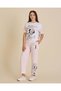 Senior Girls Pink Minnie Wide leg Pants - 6