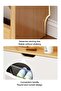 Simple Modern Large Capacity Tipper Shoe Cabinet Wooden Shoe Organiser Behind The Door Saves Space - 4