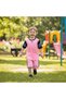 Kids' Pink and Navy Blue Sports T-Shirt and Shorts Set - 2