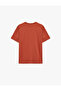 Regular Fit Short Sleeve Crew Neck Basic Cotton T-Shirt - 4