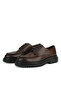 , Men's Genuine Leather Shoes 163745Z5252 Brown - 5