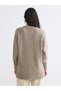 Özmarka New Season Crew Neck Oversize Women's Knitwear Tunic - 4