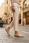 3932 Genuine Leather Women's Ballerinas with Comfortable Buckle Accessories - 6