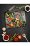 Glass Cutting Board and Presentation Holder