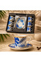 طقم فناجين قهوة استوائية (12 قطعة) - Tropical Leaf Coffee Set - 2
