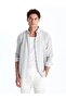 Regular Fit Long Sleeve Striped Men's Shirt (S4)