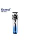 KM-1852 1200mAh Battery Barber Shop Cordless Rechargeable Hair Trimmer Led Metal Turbo Mode Profession Hair Clipper Tool